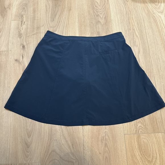 Title Nine Nimblene Swingtastic Skort Womens 12 Blue Athletic Stretch Activewear - Picture 11 of 11